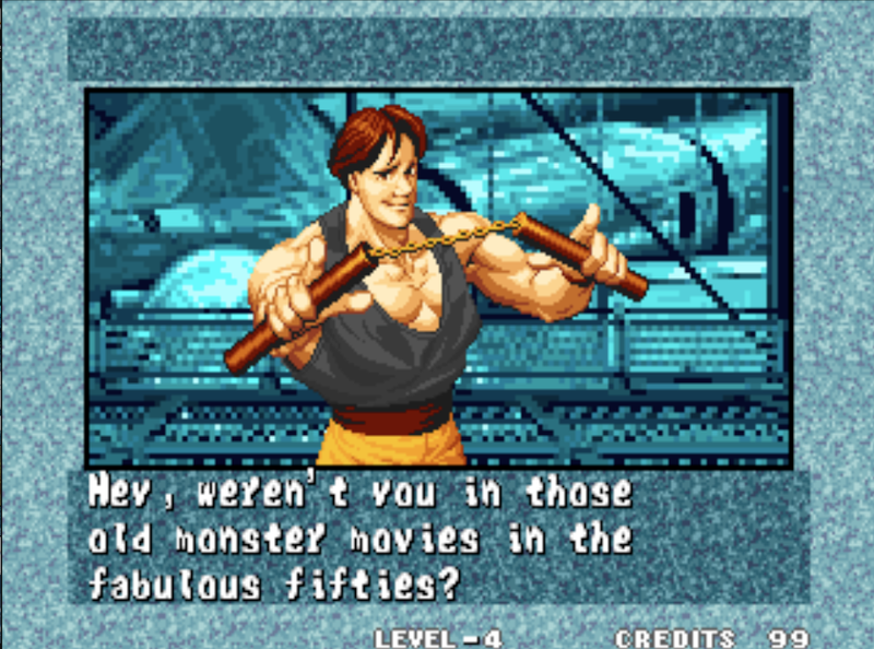 Illustration for article titled The Best Part of Fighting Games? The Stupid Quotes.